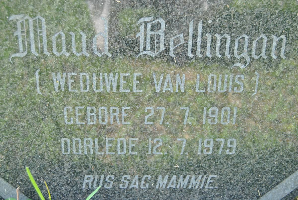 BELLINGAN Maud 1901-1979