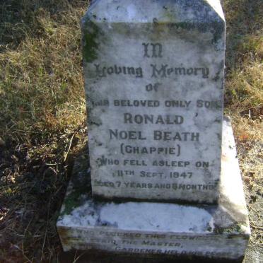 BEATH Ronald Noel -1947