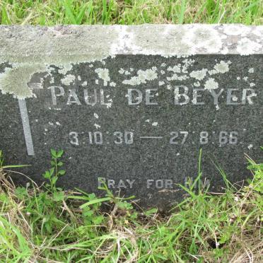 BEYER Paul, de 1930-1966