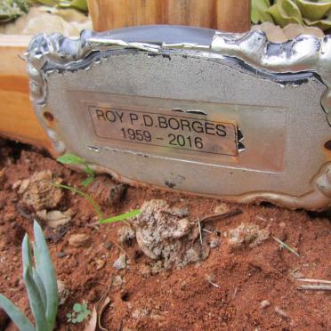 BORGES Roy P.D. 1959-2016