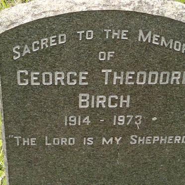 BIRCH George Theodore 1914-1973