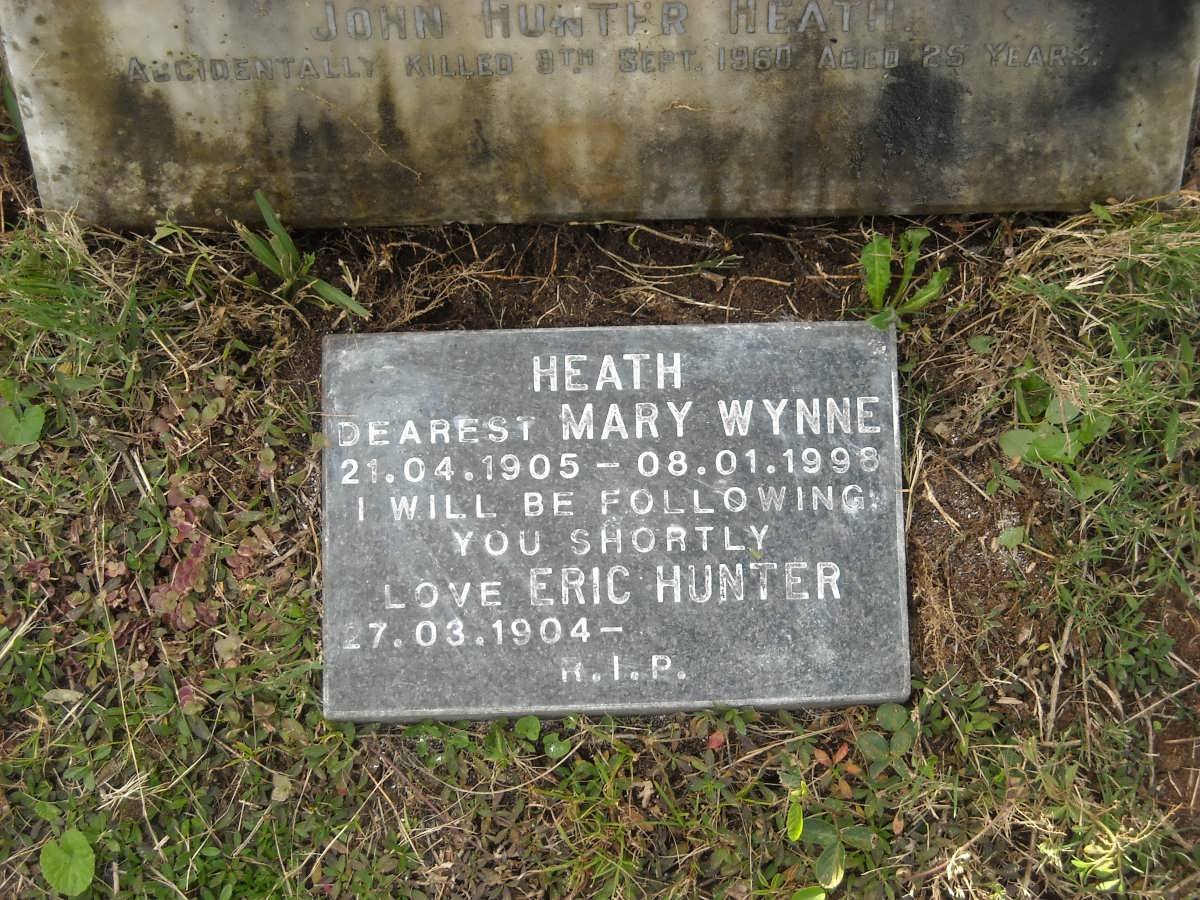 HEATH Mary Wynne 1905-1998 :: HUNTER Eric 1904-