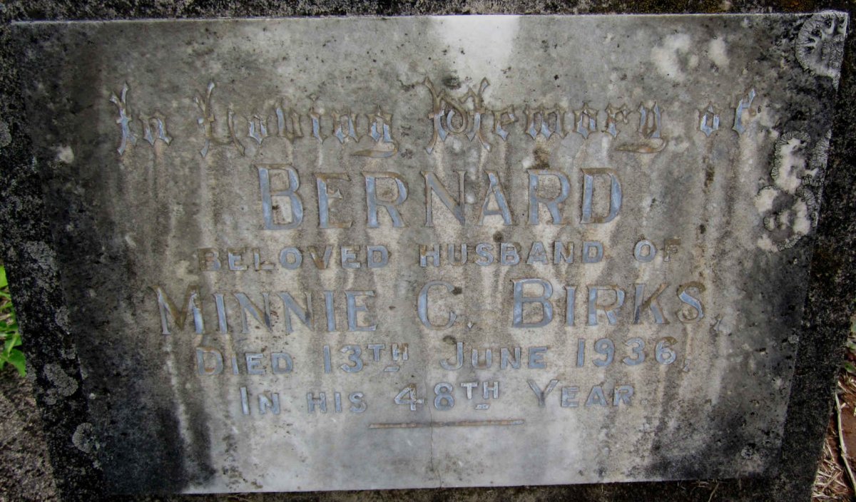 BIRKS Bernard -1936