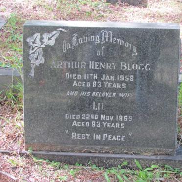 BLOGG Arthur Henry -1958 &amp; Lil -1969
