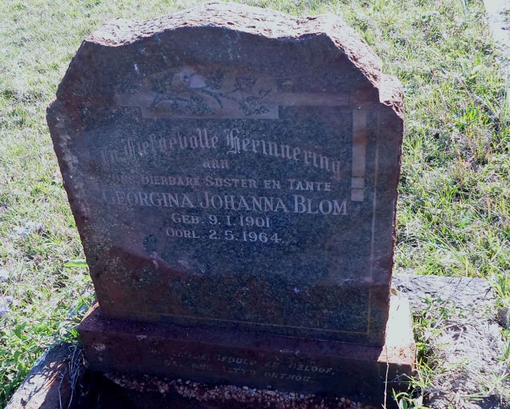 BLOM Georgina Johanna 1901-1964
