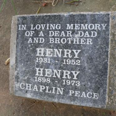 CHAPLIN Henry 1898-1973 :: CHAPLIN Henry 1931-1952