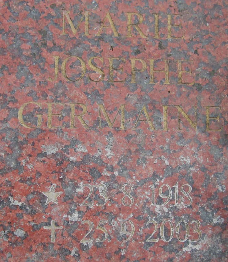 CHAZAL Marie Josephe Germaine, de 1918-2003