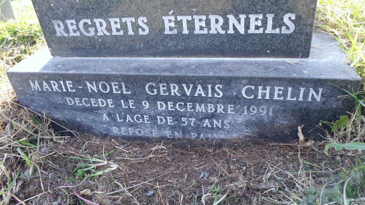 CHELIN Marie-Noel Gervais -1991