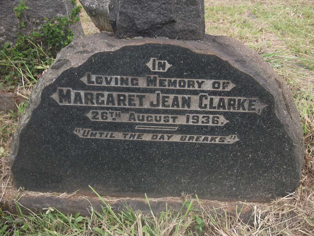 CLARKE Margaret Jean -1936