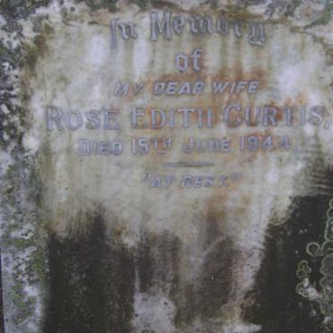 CURTIS Rose Edith -1944
