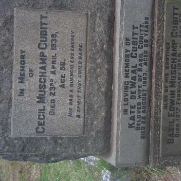 CUBITT :: DE WAAL