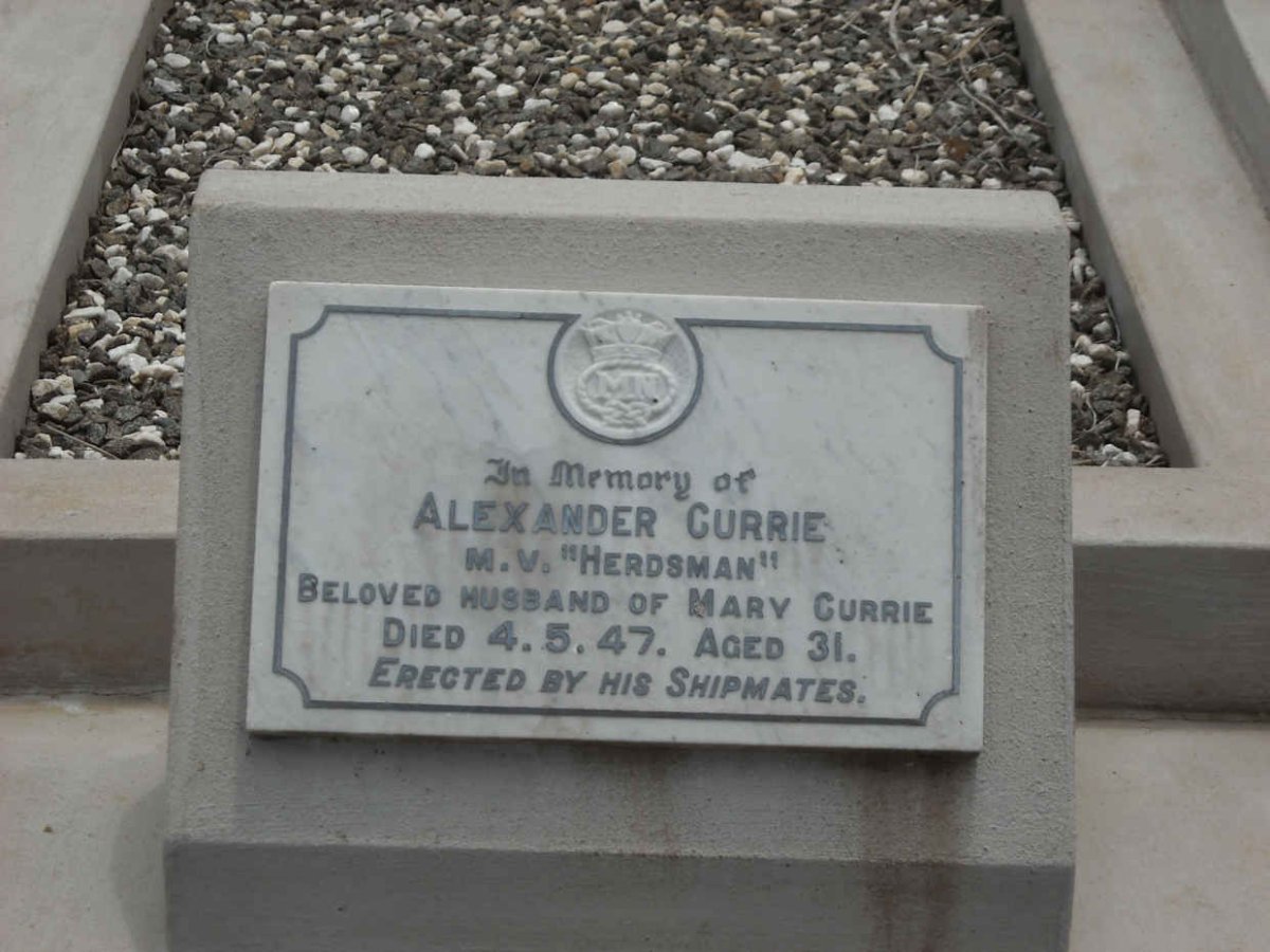 CURRIE Alexander -1947