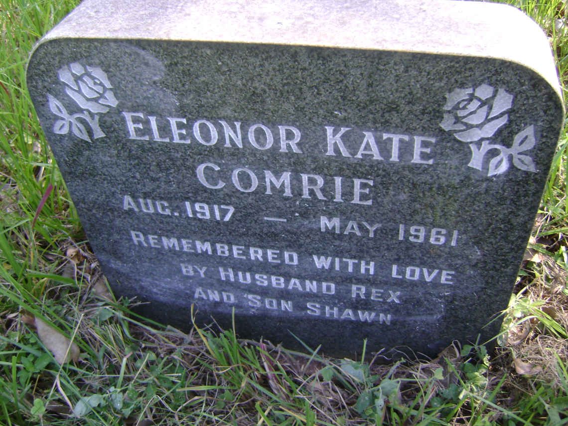 COMRIE Eleonor Kate 1917-1961