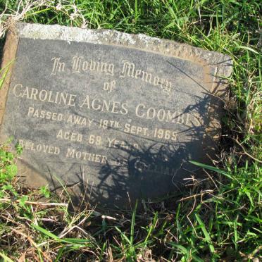 COOMBES Caroline Agnes -1969