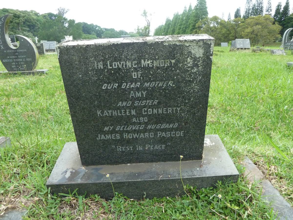 CONNERTY Kathleen :: CONNERTY Amy :: PASCOE James Howard