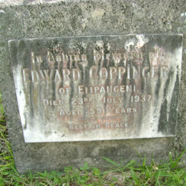 COPPINGER Edward -1937