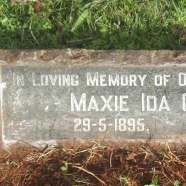 COOMANS Maxie Ida 1895-1965