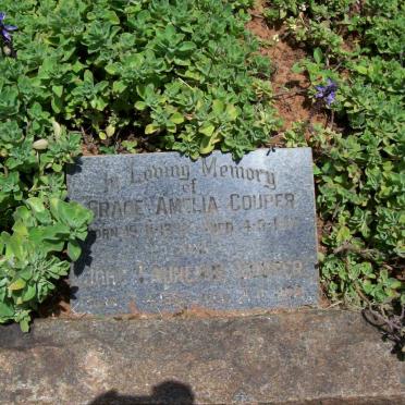 COUPER John Laurence 1887-1986 &amp; Grace Amelia 1892-1971