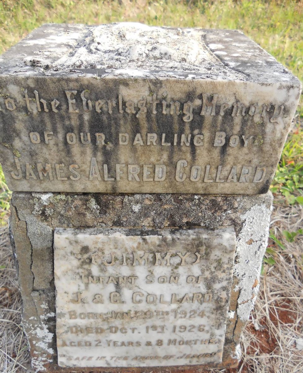 COLLARD James -1947 &amp; Clara Georgina -1957 :: COLLARD James Alfred 1924-1926