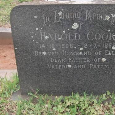 COOK Harold 1906-1968