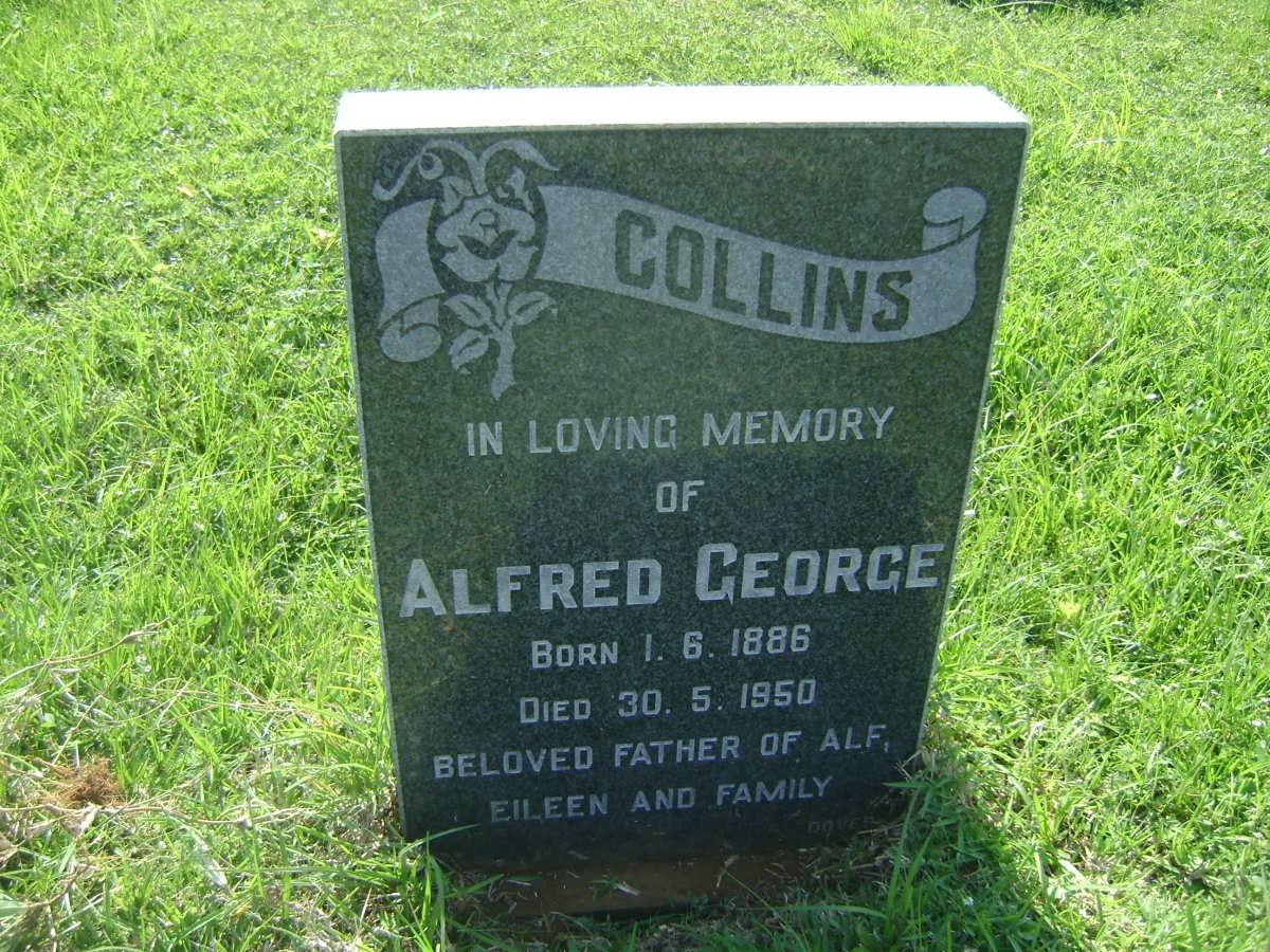 COLLINS Alfred George 1886-1950