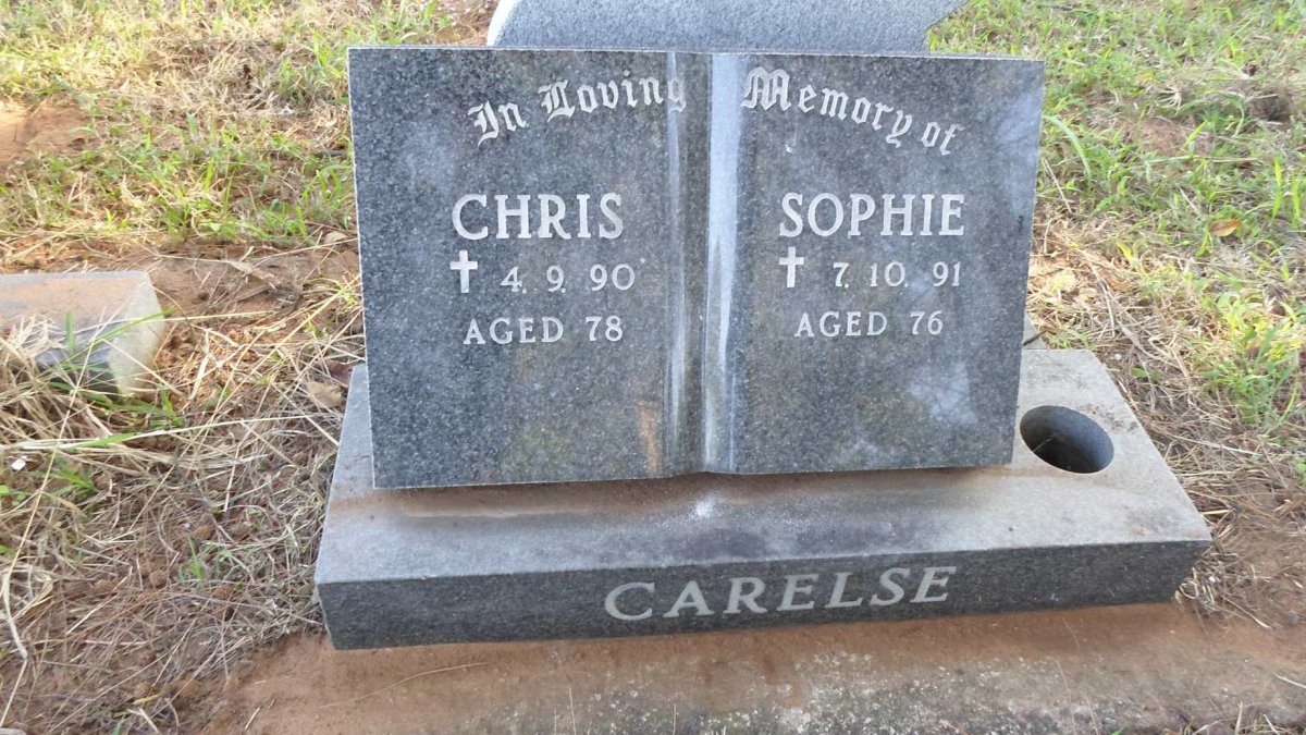 CARELSE Chris -1990 &amp; Sophie -1991