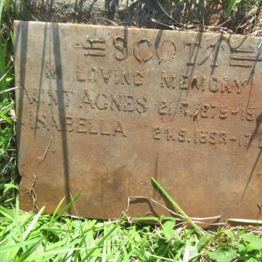 CAIRNS Agnes 1879-1961 :: SCOTT Isabella 1898-1963