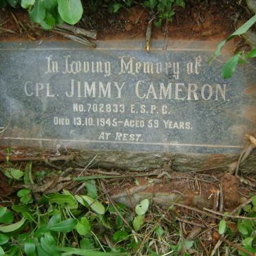 CAMERON Jimmy -1945