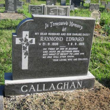 CALLAGHAN Raymond Edward 1938-1969