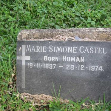 CASTEL Marie Simone nee HOMAN 1897-1974