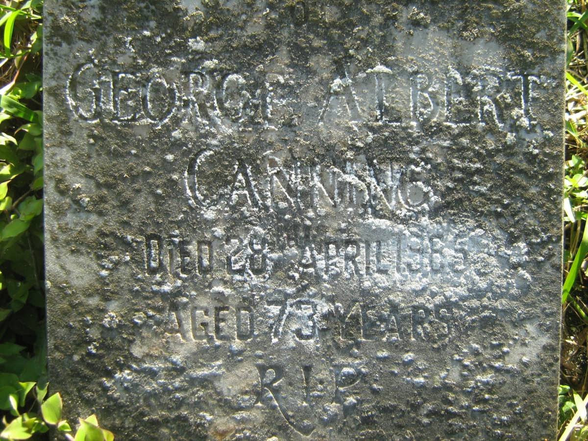 CANNING George Albert -1985 :: CANNING Edith Margaret -1935