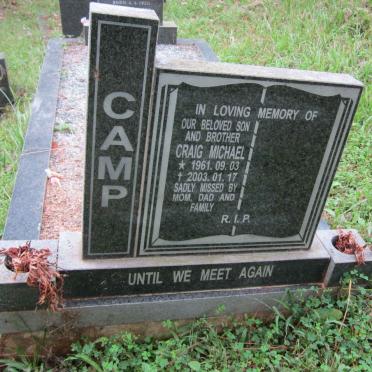 CAMP Craig Michael 1961-2003