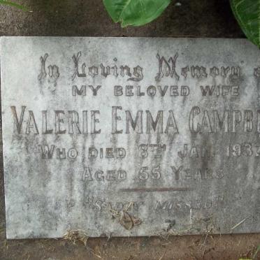 CAMPBELL Valerie Emma -1937