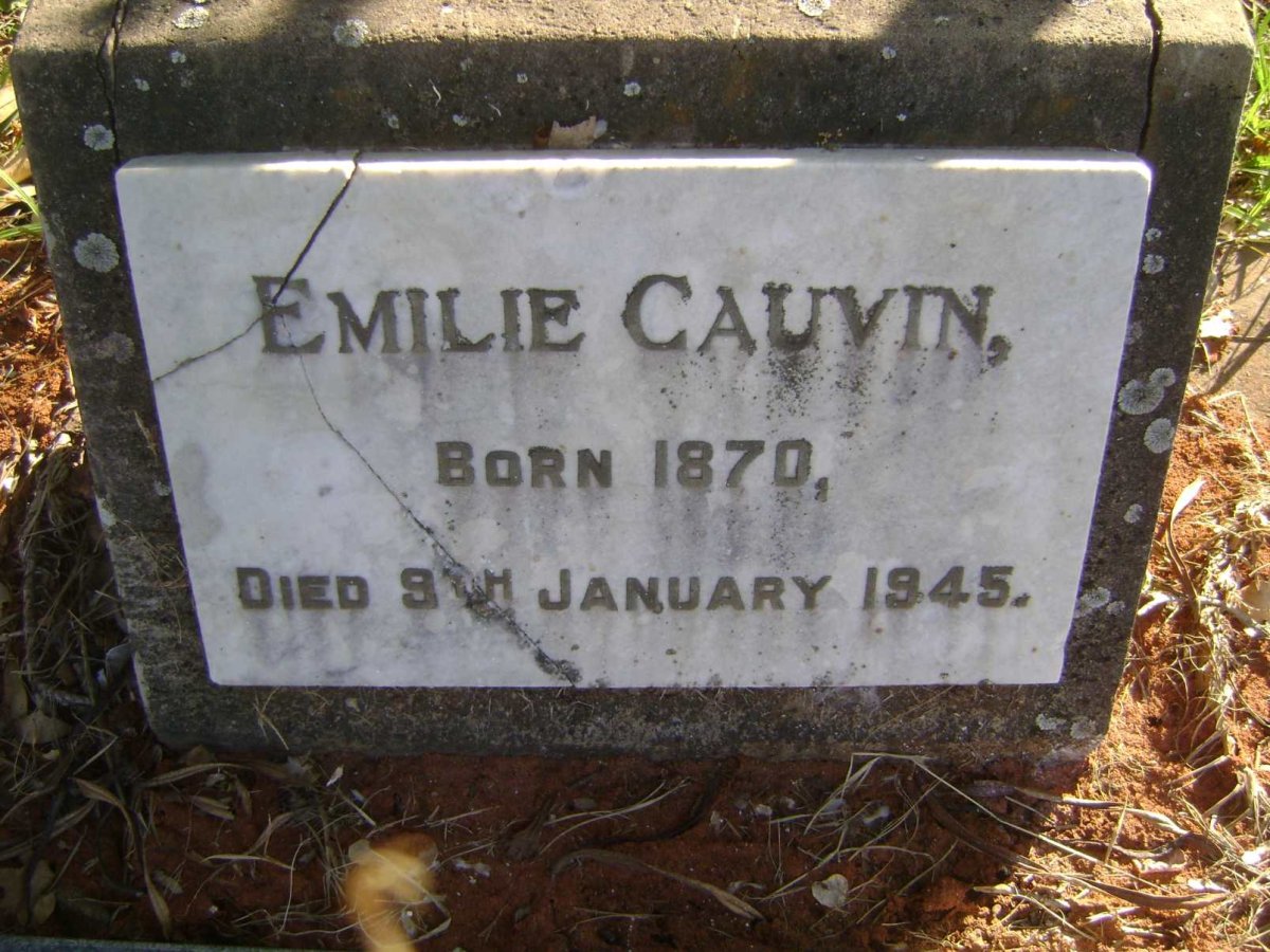CAUVIN Emilie 1870-1945