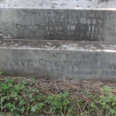CAWSTON Frederick Gordon 1885-1949 &amp; Anne Constance -1958