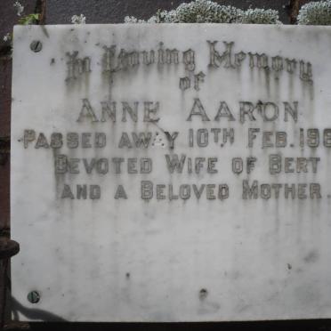 AARON Anne -1966