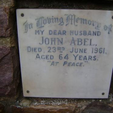 ABEL John -1961