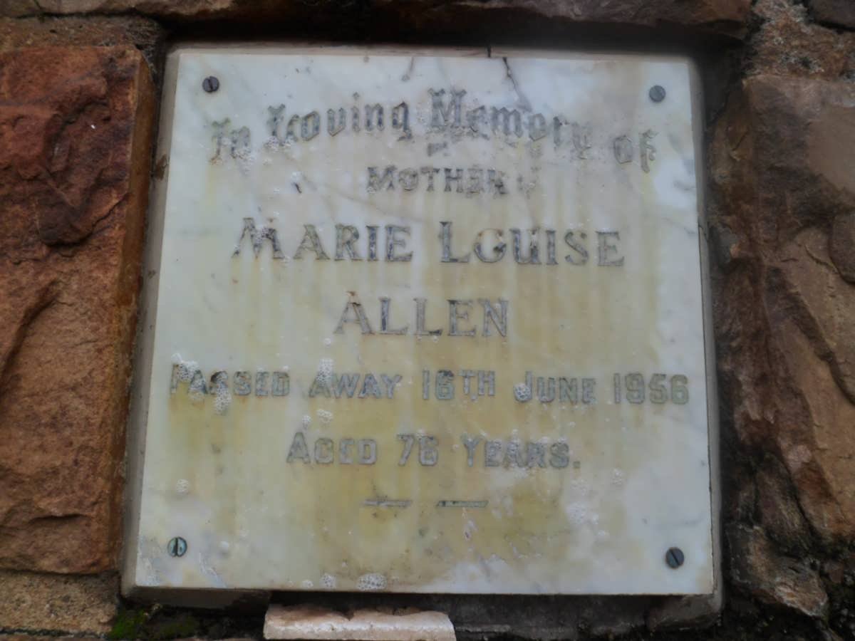 ALLEN Marie Louise -1956