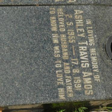 AMOS Ashley Travis 1955-1991
