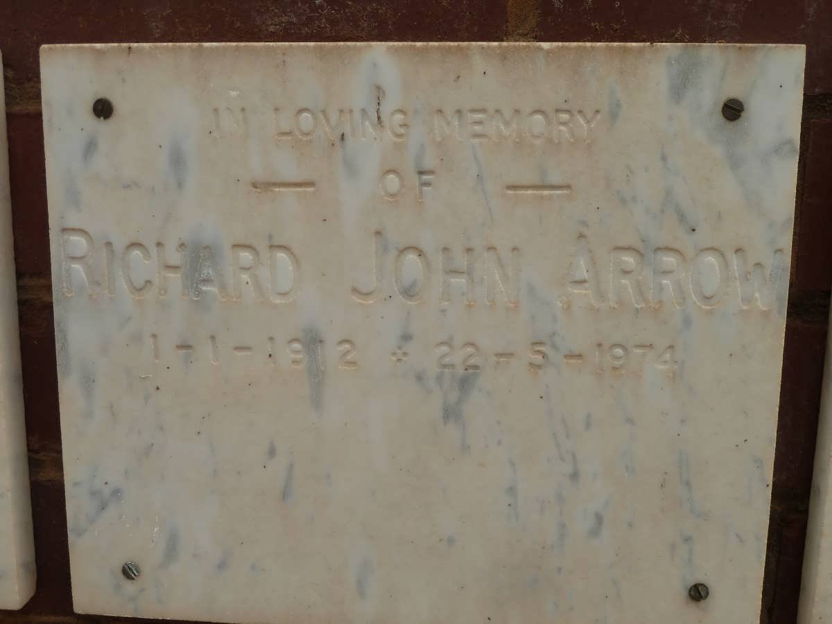 ARROW Richard John 1912-1974