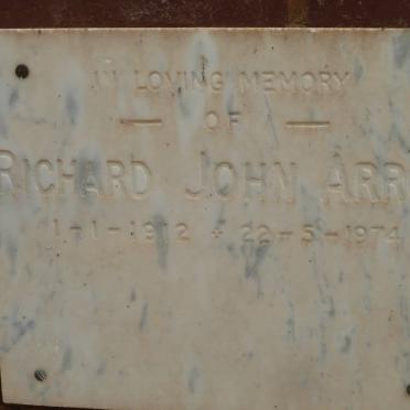 ARROW Richard John 1912-1974