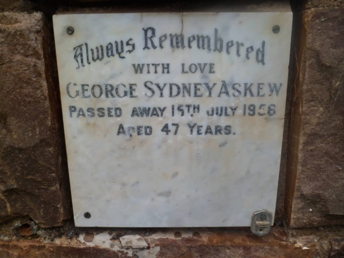ASKEW George Sydney -1956
