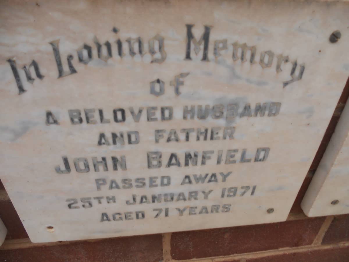 BANFIELD John -1971
