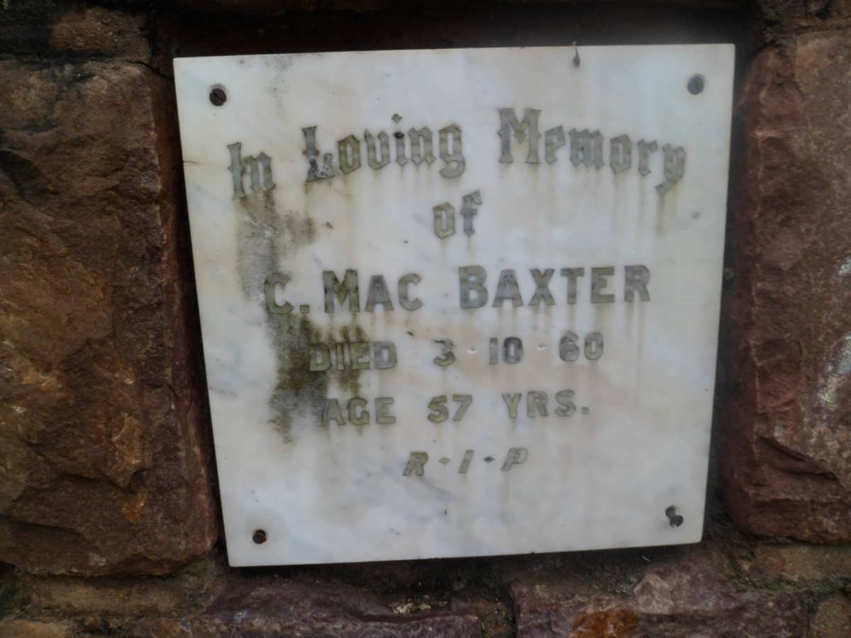 BAXTER C. Mac -1960