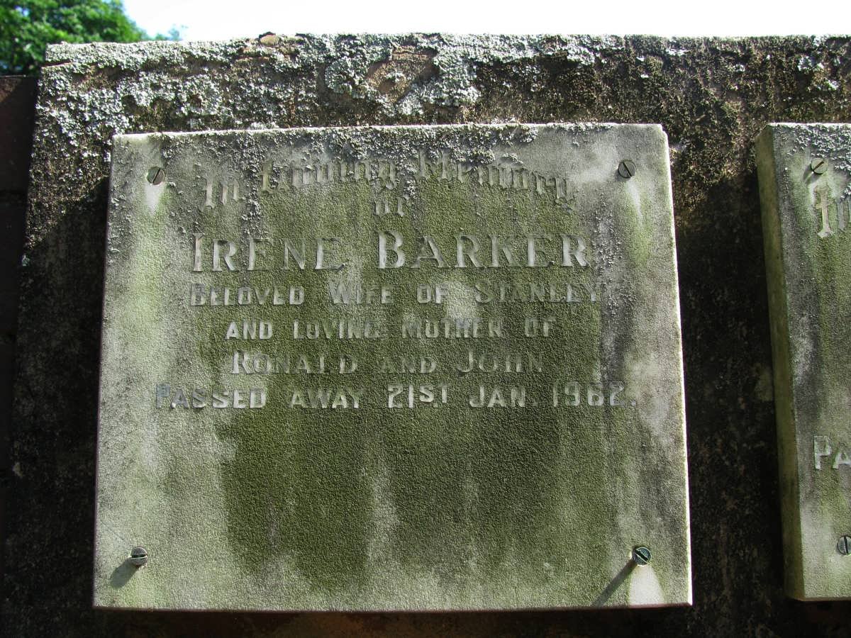 BARKER Irene -1962