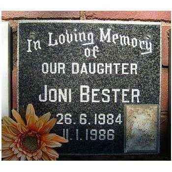 BESTER Joni 1984 - 1986