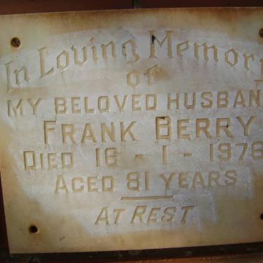 BERRY Frank -1976