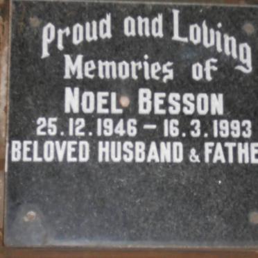 BESSON Noel 1946-1993