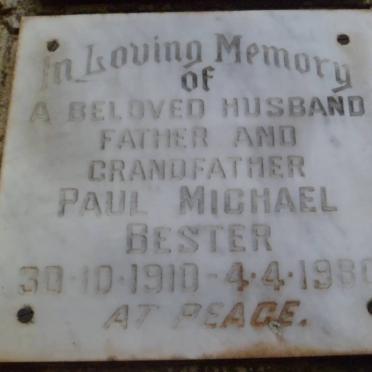 BESTER Paul Michael 1910-1980
