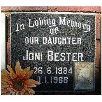 BESTER Joni 1984 - 1986